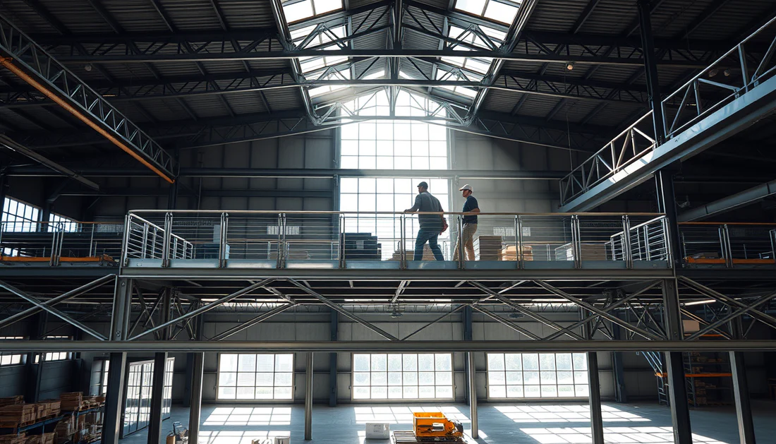 Estrutura industrial bg